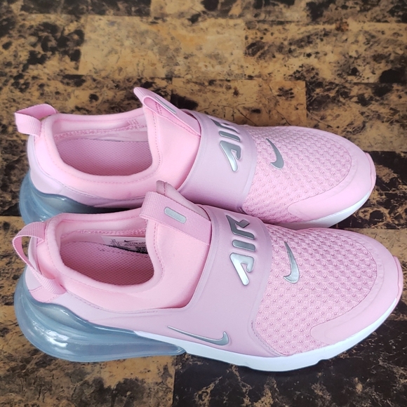 Nike Air Max 270 Extreme (GS) Pink Metallic Silver - Picture 15 of 16